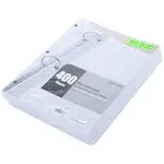 Reinforced Filler Paper (4 Pack) - Graph Ruled - 3hole punched and reinforced for ring binders