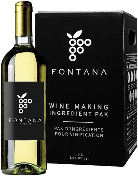 Fontana Italian Pinot Grigio Wine Kit