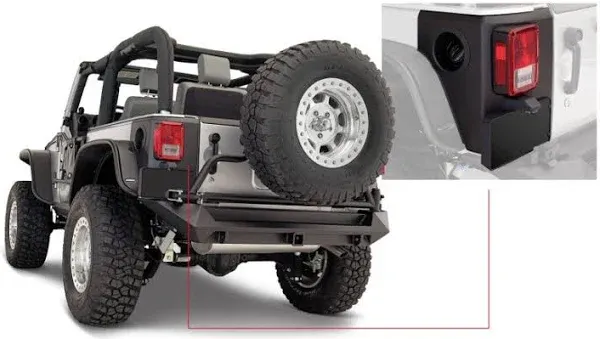 Jeep Trail Armor Rear Corner #14009