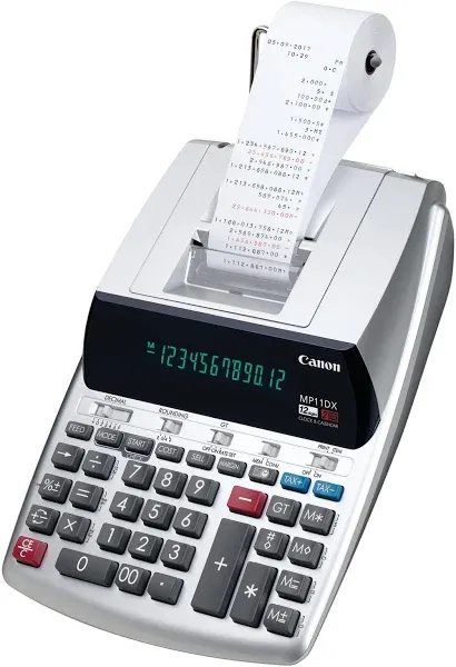 Canon MP11DX Printing Calculator