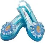 Disguise Disney Princess Cinderella Sparkle Child Shoes, Blue, One Size