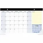 AT-A-GLANCE® Quick Note Desk/Wall Calendar, 13 Month, 17 3/4&quot;x10 7/8&quot; (AAGSK71000)