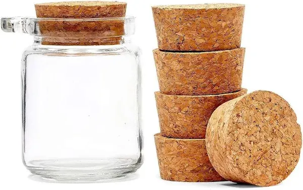 Size #28 Tapered Cork Stoppers