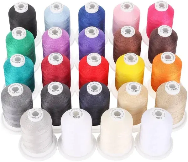 New Brothread Multi-Purpose 100% Mercerized Cotton Threads