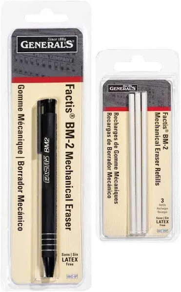 General Pencil Pencil- Eraser Refills Bundle