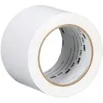 3M 764 General Purpose Vinyl Tape, White, 2" x 36 yd