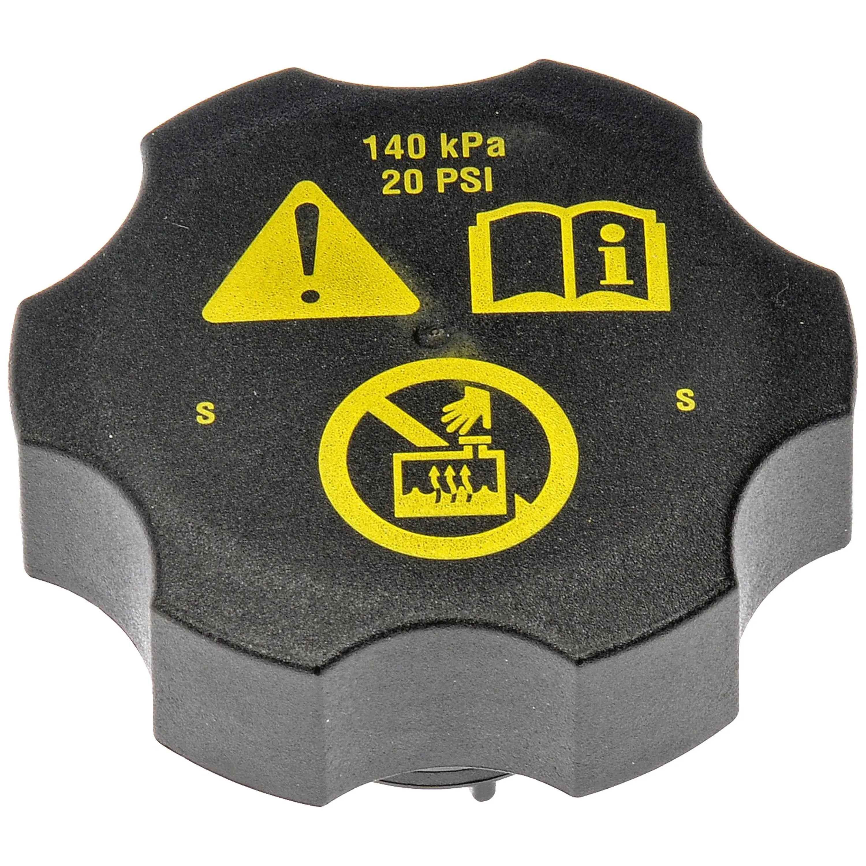 Dorman® 54218CD - Black Engine Coolant Recovery Tank Cap