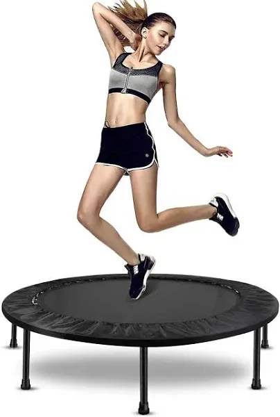 Anwick Trampoline Portable Foldable Trampoline in-Home Mini Rebounder