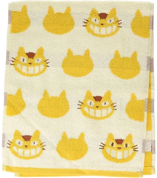 MY NEIGHBOR TOTORO - Catbus - Towel 33x80cm NEW