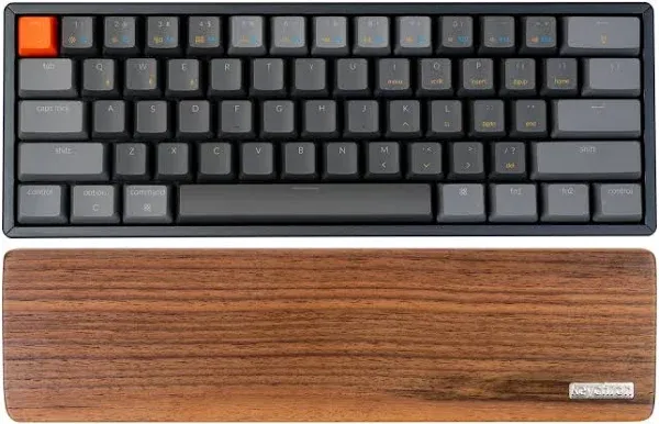 Wooden Keyboard Wrist Rest Palm Rest for K12 / Q4 / Q4 Pro / V4 / Q60 Mechani...