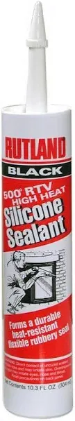 Rutland 500degree Rtv High Heat Silicone Seal 2.7ounce Tube Clear