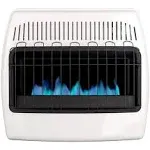 Dyna-Glo 30,000 BTU Liquid Propane Blue Flame Vent Free Wall Heater - White