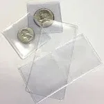 2" x 2" Guardhouse Unplasticized Coin Flips - 100 Pack with Inserts