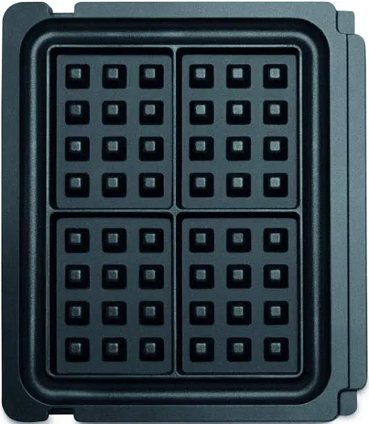 Breville BGR001NEU0NUC1 The No-Mess Waffle Plates, Small, Black