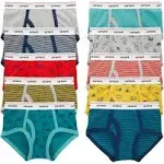 Carter's 10-Pack Cotton Briefs Underwear 2-3 Multi