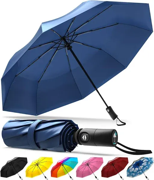 Rain-Mate Compact Travel Umbrella Windproof