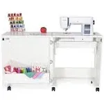 Arrow Sewing Classic Furniture “Judy” Sewing Cabinet: Portable, Folding, Compact