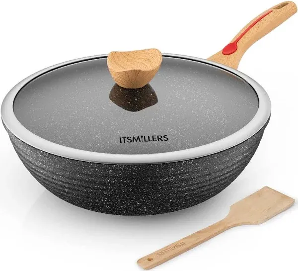 ITSMILLERS Chinese Die-Casting Wok