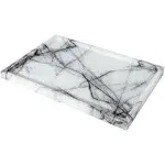 Real Luxurious Natural Marble Vanity Tray Genuine Marble/Stone Storage Tray f...