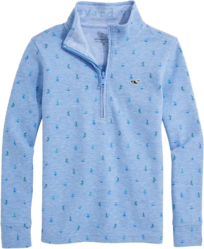 vineyard vines Boys' Saltwater Quarter-Zip