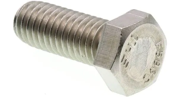 Prime-Line 9059581 Hex Bolts, 3/8 In.-16 X 1 In., Grade 304 Stainless, 25 Pack