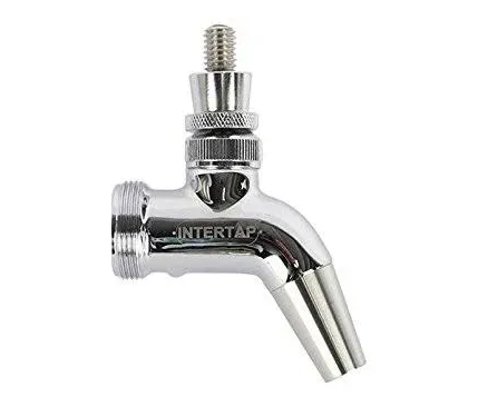 Intertap Forward Sealing Stainless Steel Beer Faucet