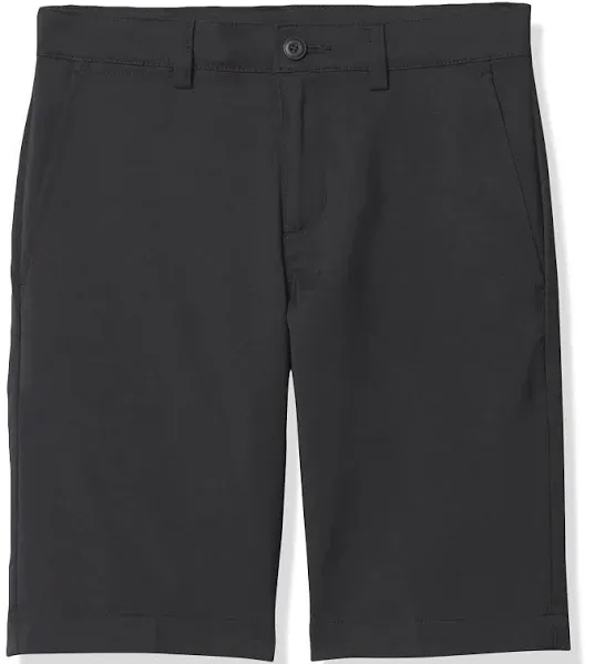 PGA TOUR Boys' Flat Front Solid Golf Shorts