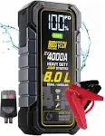 Jump Starter – 4000A Battery Charger Car Jump Starter – 12V Portable