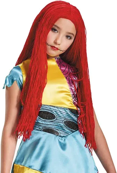 Nightmare Before Christmas Sally Child Wig