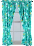 Disney Lilo & Stitch Aloha Stitch 63" Drapes, Set of 2