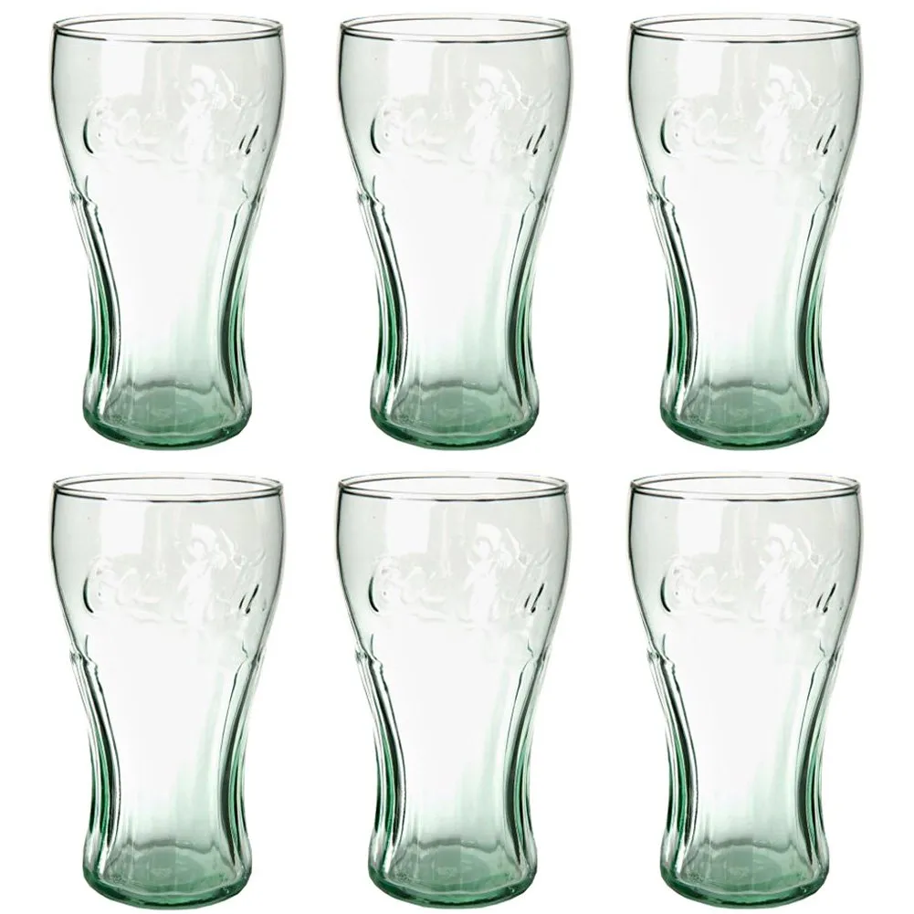 Libbey 17.2oz Classic Coca-Cola Glass in Georgia Green