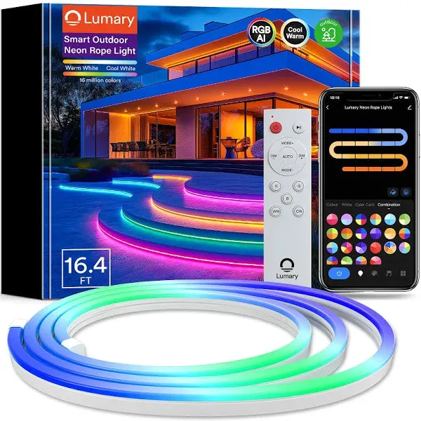 Lumary Smart Outdoor Neon Rope Lights