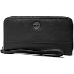 Timberland Zip Around Wallet with Wristlet Strap - Black