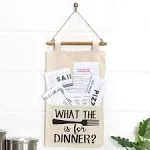 Hanging Menu Holder - Take-Out Menu Organizer for Kitchen or Pantry Wall