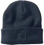 Carhartt Tonal Patch Beanie - Navy