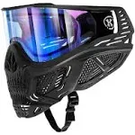 HK Army HSTL Skull Paintball Goggle/Airsoft Mask (Black, Ice)