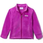 Columbia Girls' Benton Springs Fleece Jacket, Medium, Bright Plum