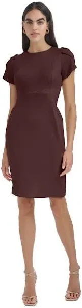 Woman&#039;s Dresses Calvin Klein Tulip Sleeve Sheath Dress