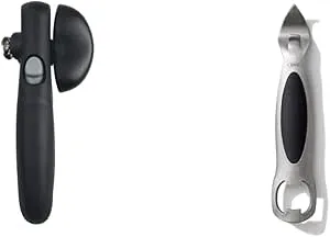 OXO Good Grips Snap Lock Can Opener & SteeL Stainless Steel Bottle and Can Opener