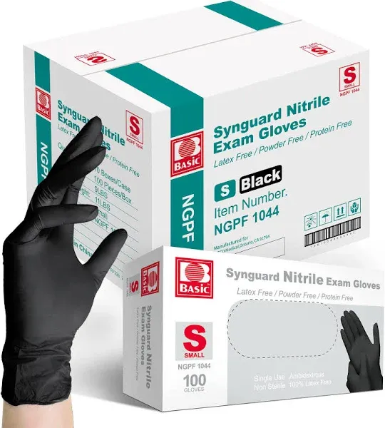 Basic Medical Nitrile Exam Gloves