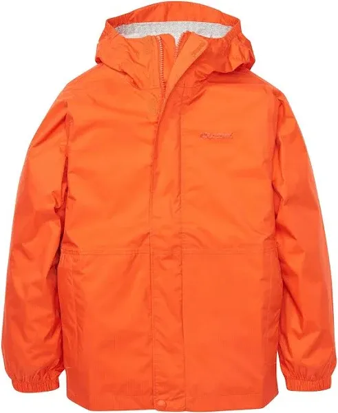 Marmot PreCip Eco Jacket - Kid's, Color: Storm/Cilantro, Flame', Kids Clothing Size: Large, Medium
, Includes Blazin' Deal
 
 — 3 models