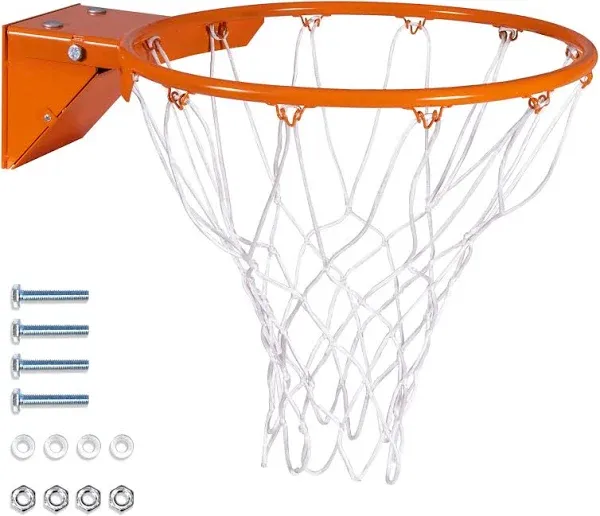 Gosports Regulation 18&#034; Steel Basketball Rim - Choose from Fixed or Breakaway - 