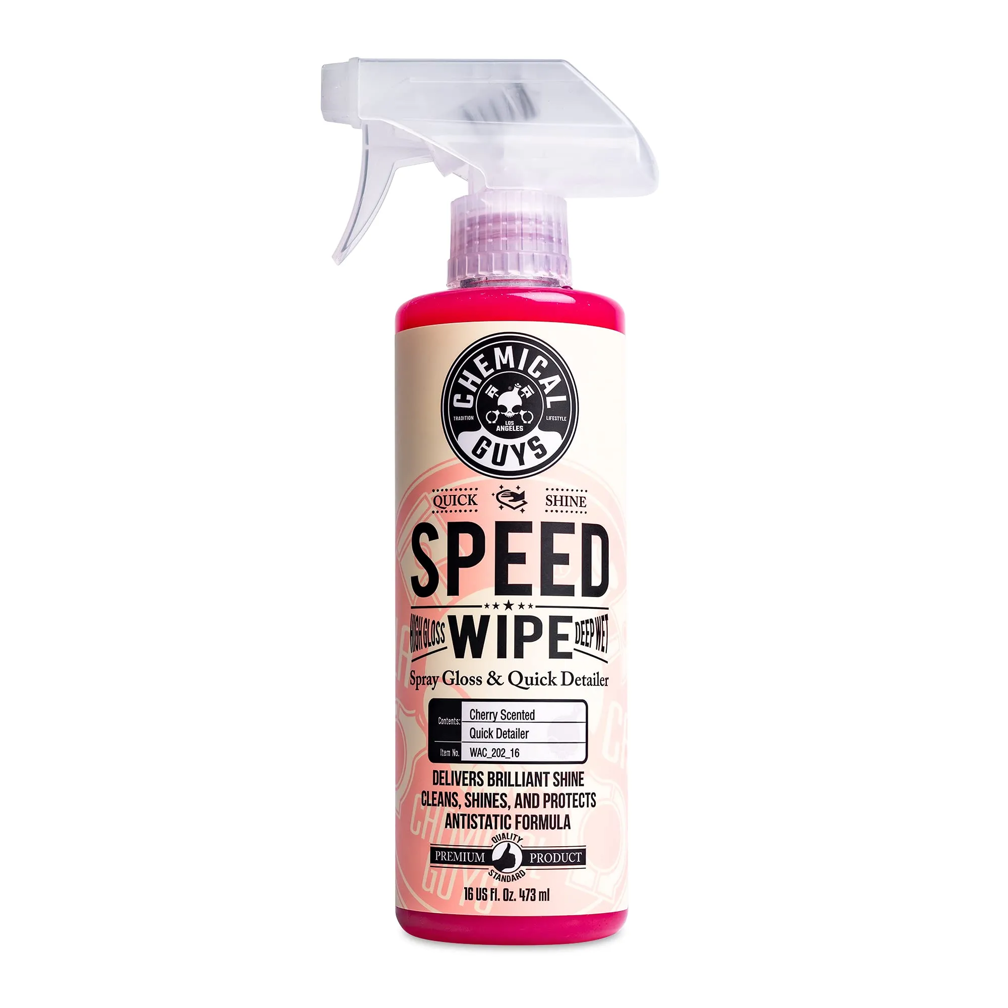 Chemical Guys Speed Wipe Quick Detailer - 16oz