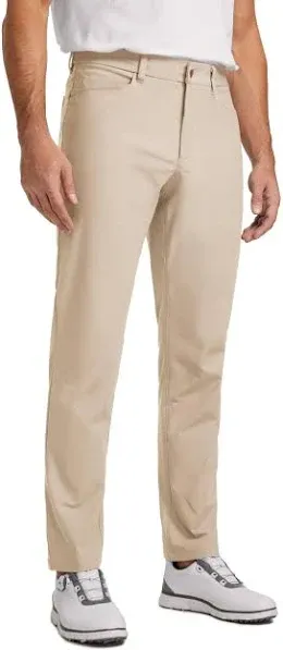 CRZ Yoga Men&#039;s All-Day Comfy Classic-Fit Golf Pants AN3 Raw Linen Size 31W