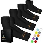 ARMORAY Arm Sleeves for Men or Women - Tattoo Cover Up - Cooling Sports Sleeve for Basketball Golf Football