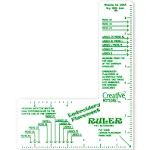 Adult Buddy Embroidery Placement Ruler (CNEPR1)