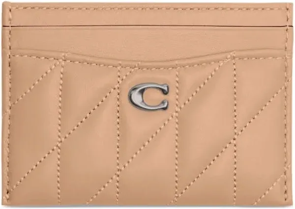 COACH Women's Essential Quilted Pillow Leather Card Case