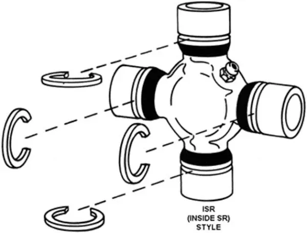 Dana/Spicer 5-7166X Drive Axle Shaft Universal Joint