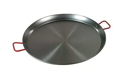 Garcima Paella Pan High Carbon Polished Steel 80cm.