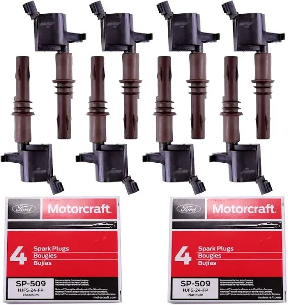 Genuine Motorcraft Spark Plug 8PCS for 08-10 Ford F-150/ F-250 F-350 Super Duty